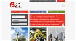 Desktop Screenshot of e2s.com
